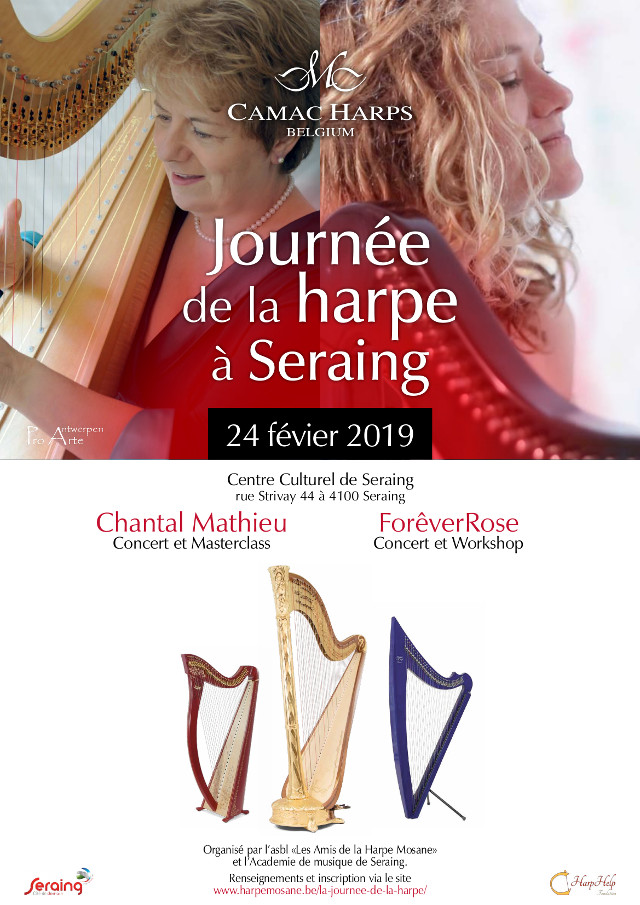 Affiche Journée de la harpe 2019